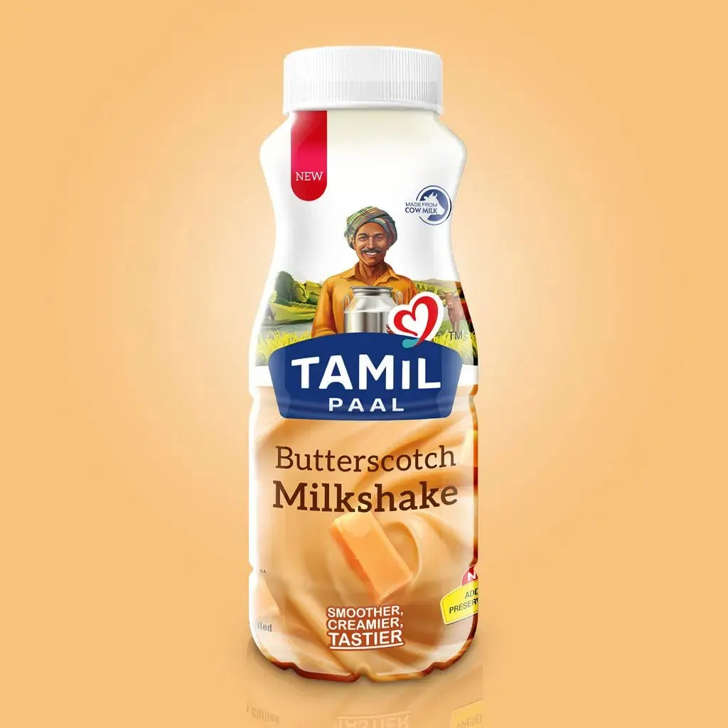 Golden Butterscotch Milkshake (200ml Bottle)