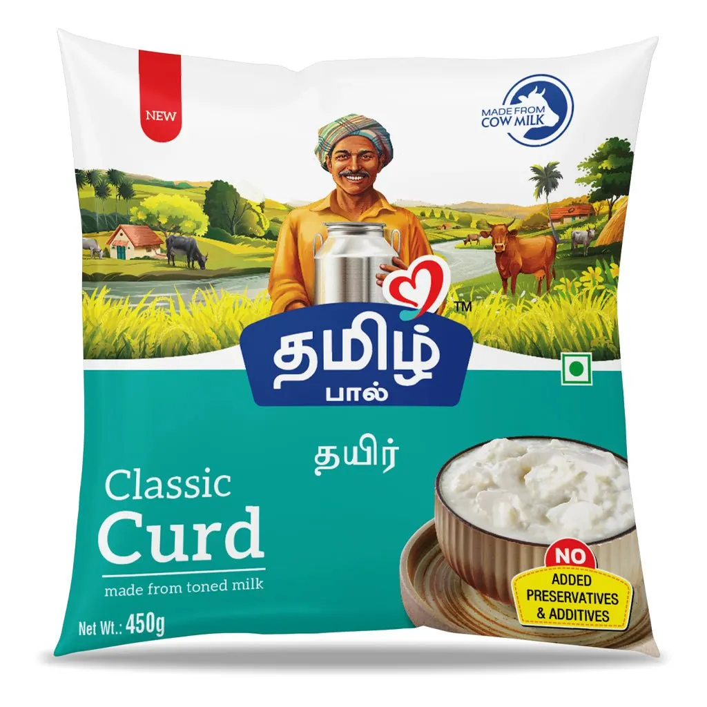 Fresh Pouch Curd (500g)