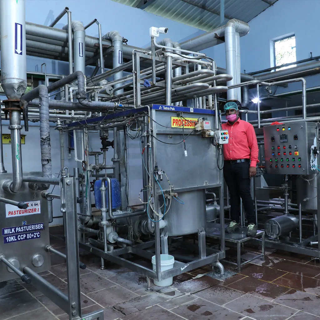 Village milk procurement center